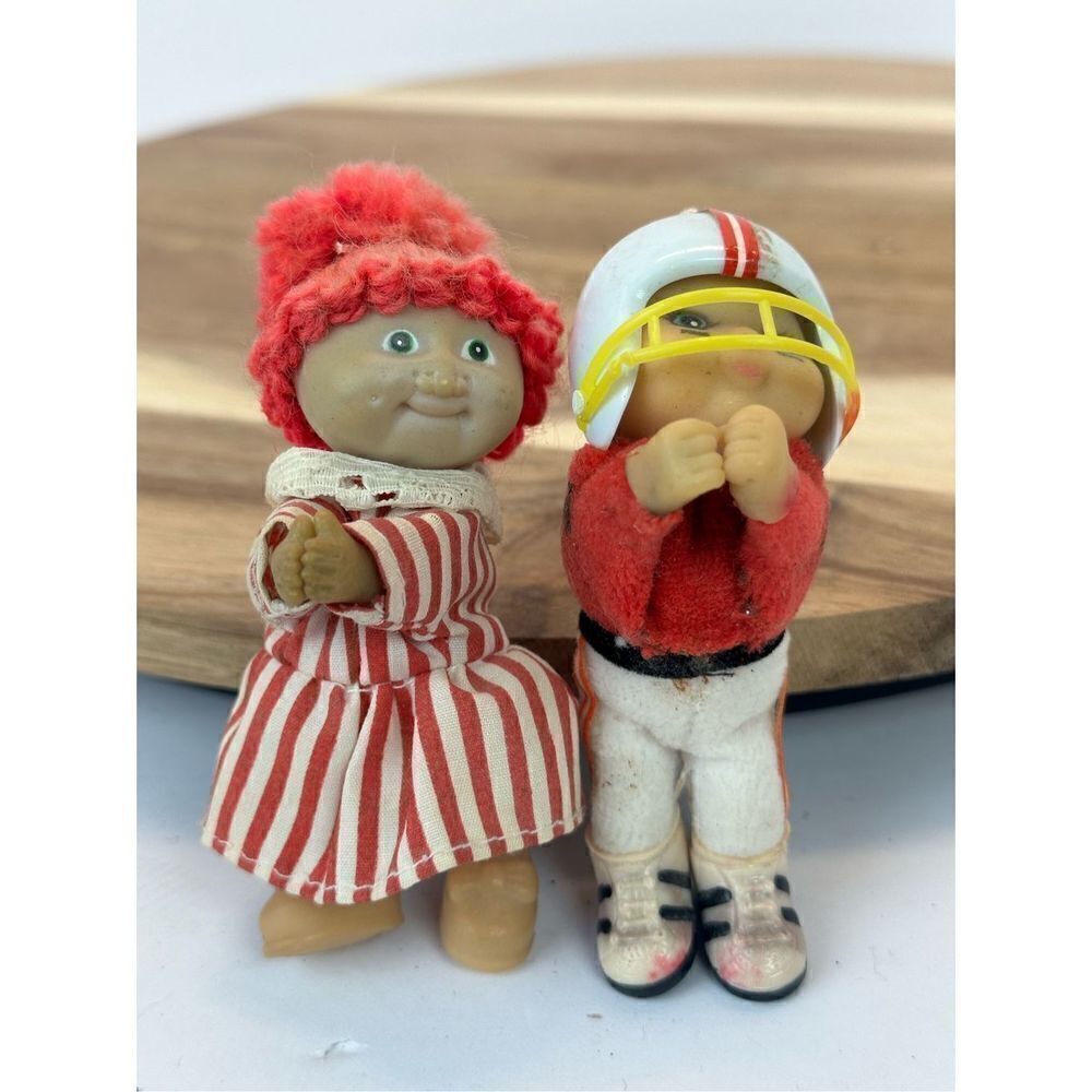 VINTAGE CPK CABBAGE PATCH KIDS LOT Clip On Clasping Hands Plush Toys